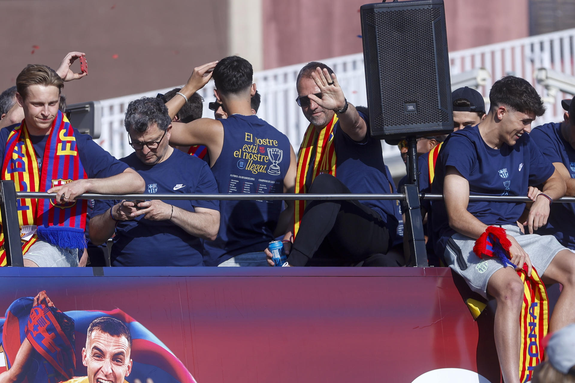 Hansi Flick, entrenador del Barcelona. EFE/ Quique Garcia