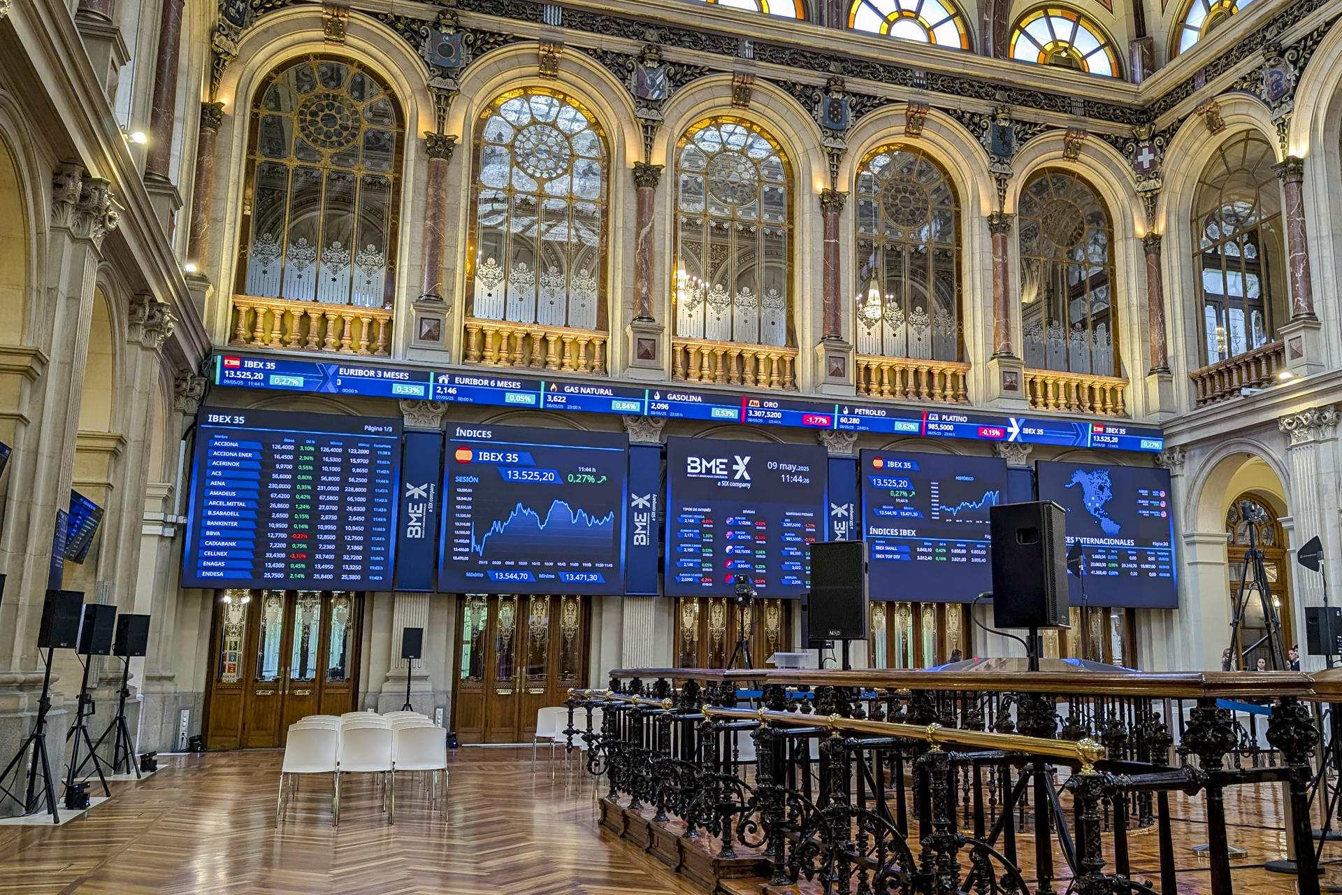 Imagen de la Bolsa de Madrid. EFE/ Vega Alonso