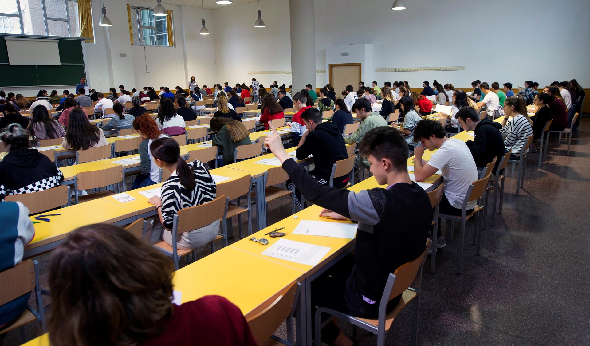 La mayoría de los universitarios consiguen trabajos acordes con los estudios cursados y altamente cualificados, al tiempo que los grados vinculados a las ciencias de la salud y a las ingenierías presentan pleno empleo. EFE/NACHO GALLEGO