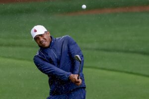 Jhonattan Vegas, golfista de Venezuela. EFE/EPA/ERIK S. LESSER