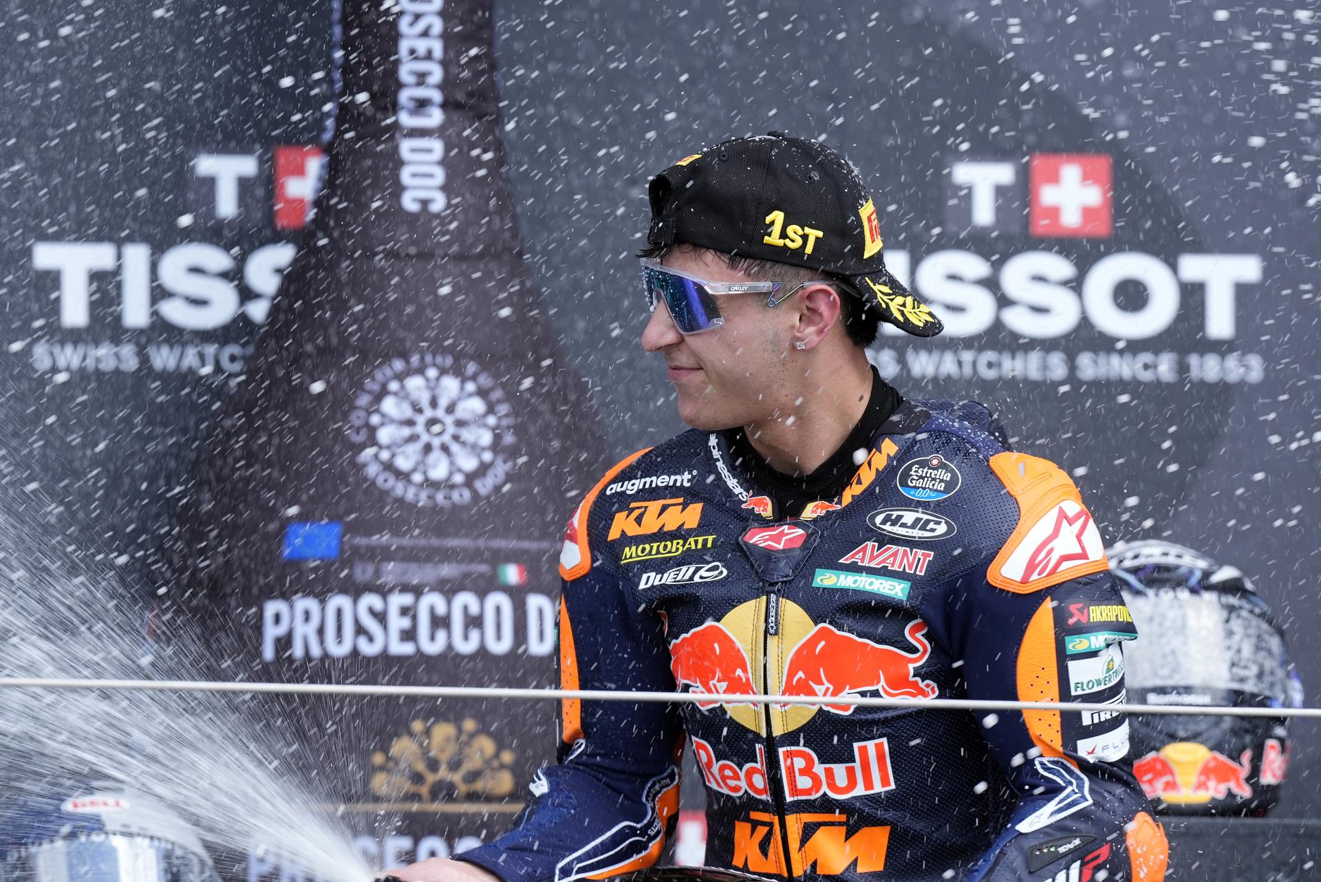 El piloto español José Antonio Rueda (KTM) en el Gran Premio del Reíno Unido de Moto3, EFE/EPA/TIM KEETON