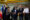 Fotografía cedida por Presidencia de Chile, del presidente chileno, Gabriel Boric (c), junto al CEO Michelin América del Sur, Hervé Le Gavrian (c-d), la ministra del Medio Ambiente en Chile, Maisa Rojas (c-i), durante el corte de cinta en la inauguración de la planta Michelin Specialty Materials Recovery, este jueves en Antofagasta (Chile). EFE/Presidencia de Chile