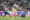 Stefan Medina (d) y Oliver Torres (i), de Monterrey, disputan el balón con Ignacio Pussetto (c), de Pumas, en el partido correspondiente al Play In 2 del Torneo Clausura 2025 de México. EFE/Miguel Sierra