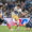 Stefan Medina (d) y Oliver Torres (i), de Monterrey, disputan el balón con Ignacio Pussetto (c), de Pumas, en el partido correspondiente al Play In 2 del Torneo Clausura 2025 de México. EFE/Miguel Sierra