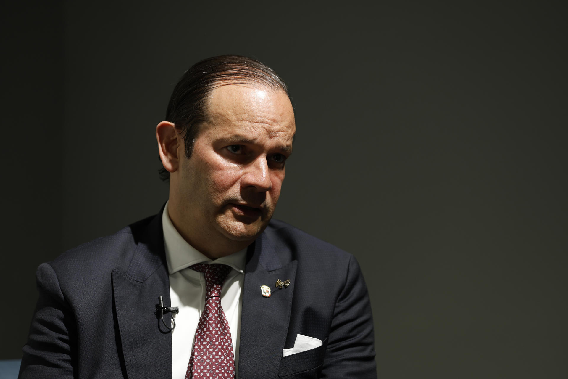 El ministro de Relaciones Exteriores de Panamá, Javier Martínez-Acha, en una fotografía de archivo. EFE/ Bienvenido Velasco