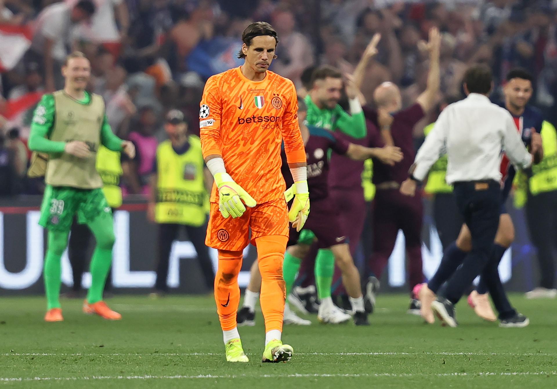 El portero del Inter Yann Sommer en Munich, Alemania. EFE/EPA/RONALD WITTEK