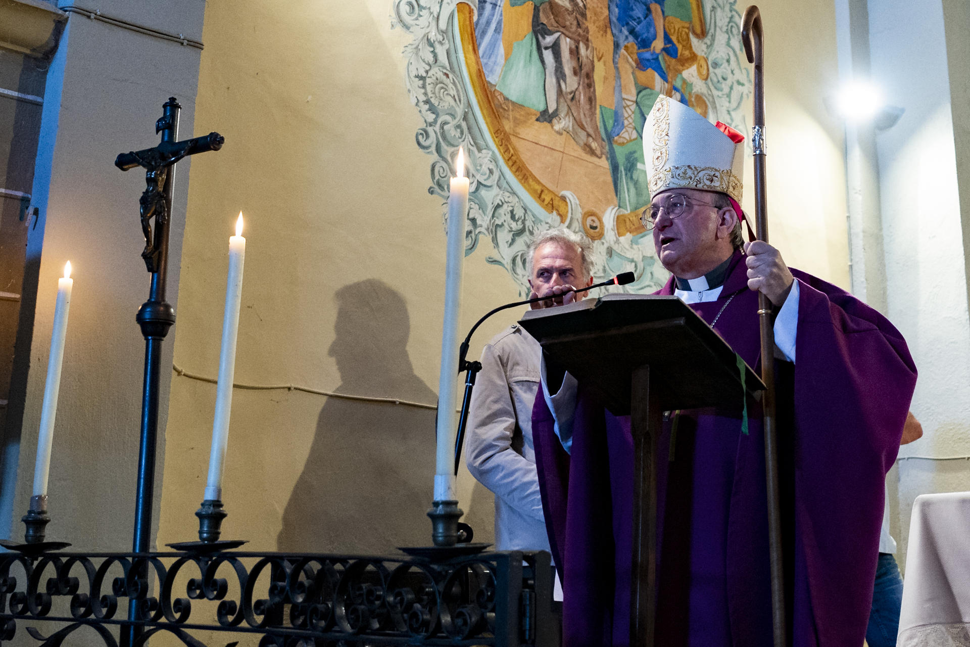 El obispo de Solsona, Frances Conesa, en una imagen de rchivo. EFE/ Siu Wu