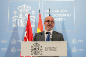 El delegado del Gobierno de Madrid, Francisco Martín Aguirre, en una imagen de archivo. EFE/ Borja Sanchez-Trillo