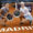 La pareja formada por las tenistas Anna Kalínskaya (d) y Sorana Cîrstea (i) celebra la victoria con el trofeo en la final de dobles femenina del Mutua Madrid Open de tenis disputada ante las tenistas Veronika Kudermétova y Elise Mertens, en la Caja Mágica, en Madrid, este domingo. EFE/ Chema Moya