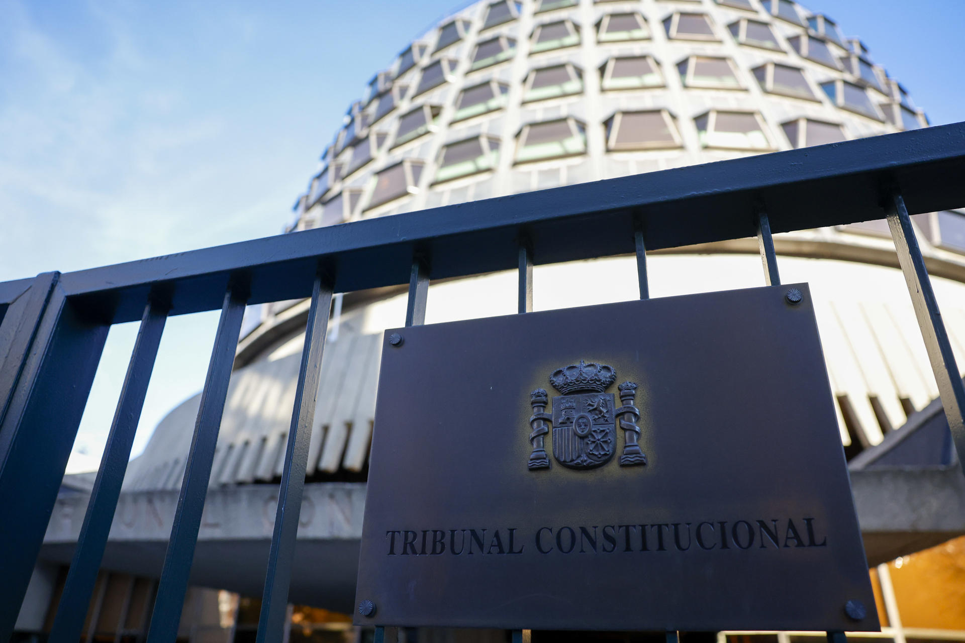 Sede del Tribunal Constitucional (TC). EFE/ Mariscal