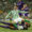 El centrocampista argentino del Betis, Giovani Lo Celso, cae ante el defensor de la Fiorentina durante el partido de ida de las semifinales de la Liga Conferencia en Sevilla. EFE/Julio Muñoz