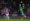 El portero alemán del Barcelona Marc-André ter Stegen (d) durante el partido de LaLiga de fútbol que Real Valladolid y FC Barcelona disputaron en el estadio José Zorrilla. EFE/R. García