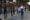 Fotografía de archivo en donde policías custodian durante una manifestación en la Plaza San Martín en Lima (Perú). EFE/ Paolo Aguilar