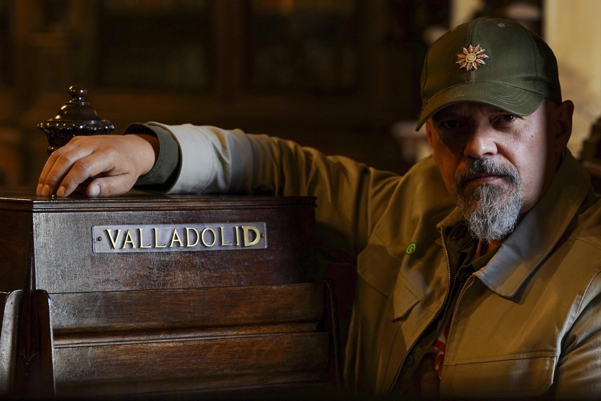 El escritor César Pérez Gellida presenta este jueves en Valladolid su última obra 'Nada bueno germina'. EFE/Nacho Gallego