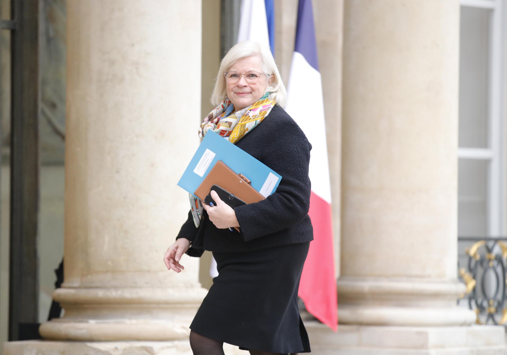 Fotografía de archivo de la ministra francesa de Sanidad, Trabajo y Solidaridad, Catherine Vautrin, en el Palacio del Elíseo, en París (Francia). EFE/Teresa Suárez