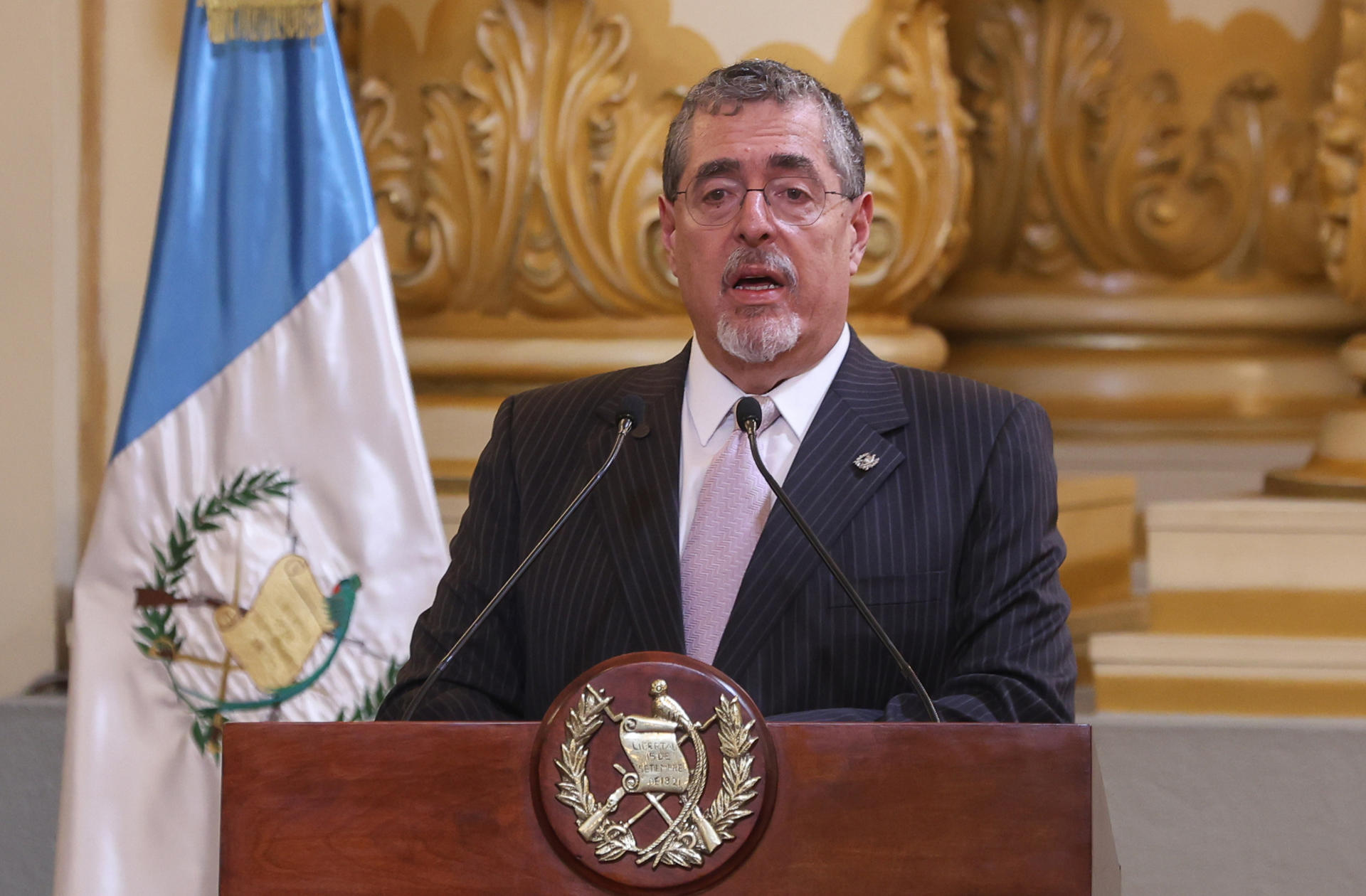 El presidente de Guatemala, Bernardo Arévalo de León, en una foto de archivo. EFE/ Mariano Macz