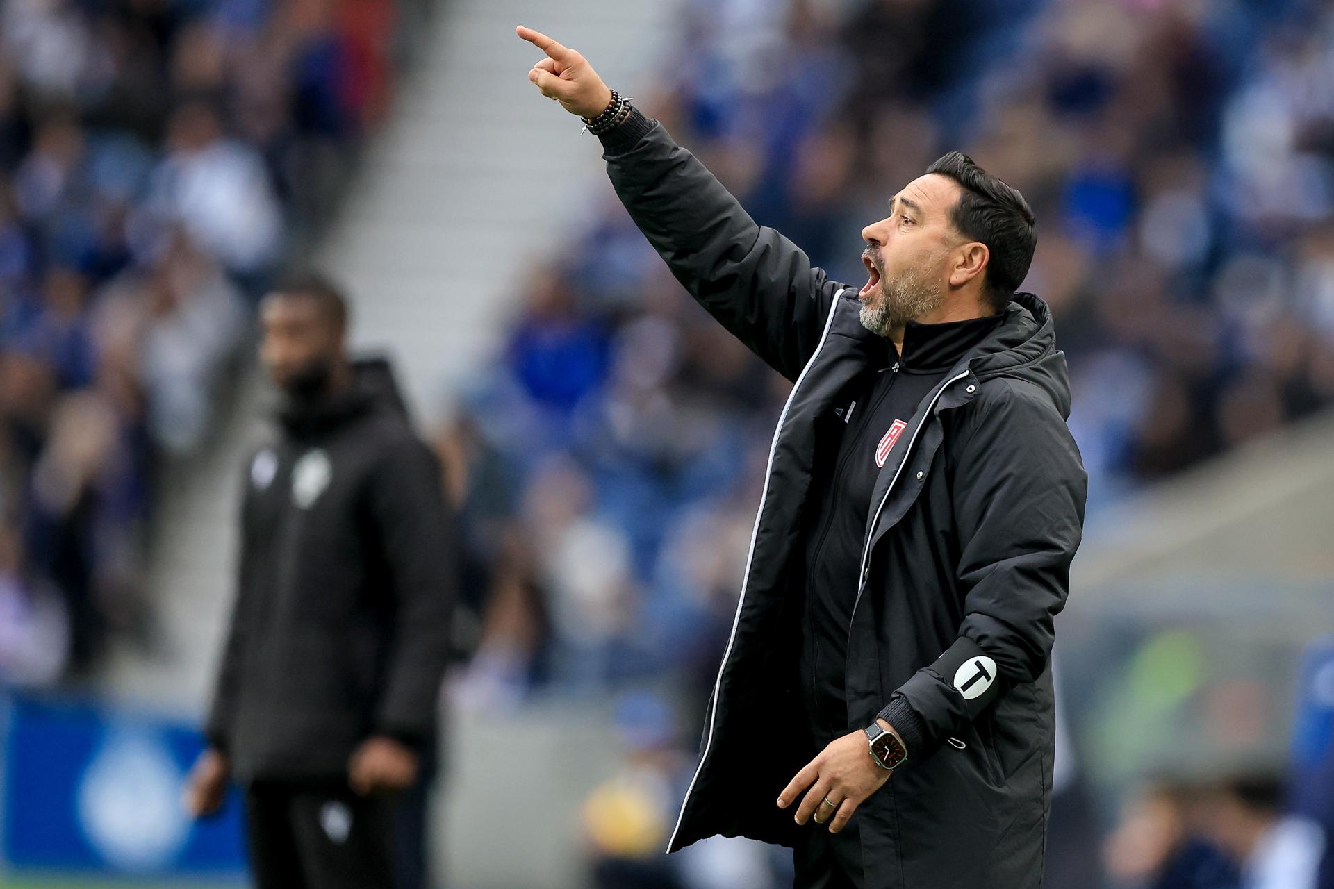 El entrenador del AVS, Rui Ferreira. EFE/EPA/JOSE COELHO