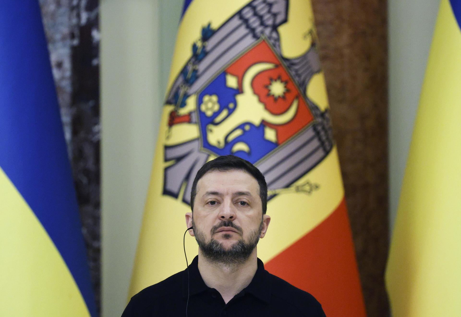 Imagen de Archivo del presidente ucraniano, Volodímir Zelenski.
EFE/EPA/SERGEY DOLZHENKO