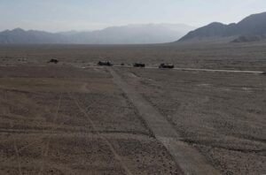 Fotografía de archivo que muestra algunas de las Líneas de Nazca en Perú. EFE/ Paolo Aguilar