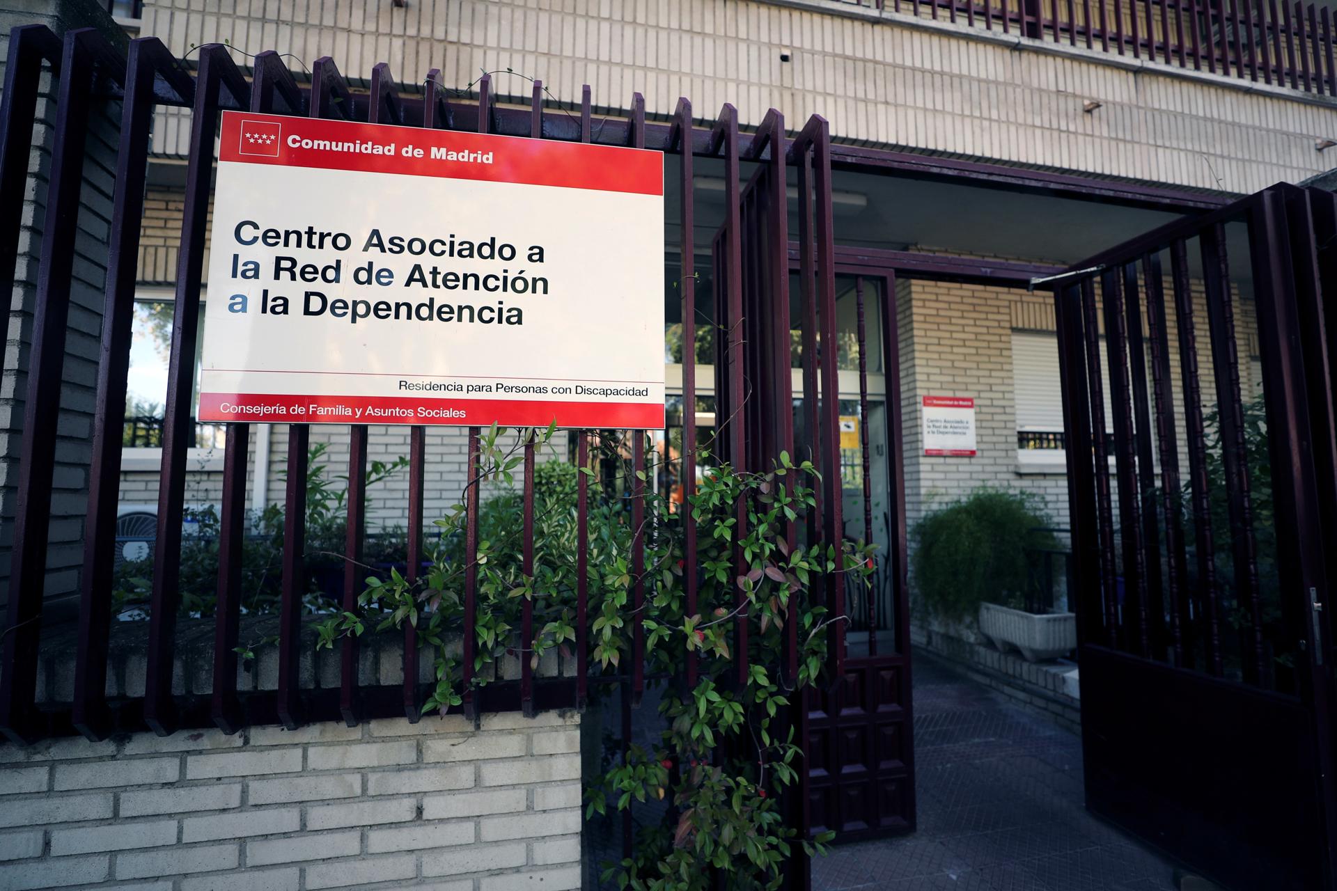 Imagen de archivo de un centro residencial destinado a personas con alto nivel de dependencia. EFE/Ángel Díaz