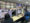 Fotografía del 29 de abril del 2025 de funcionarios trabajando en la sala de videovigilancia de Segura, en Guayaquil (Ecuador). EFE/ Cristina Bazan