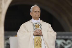 El papa León XIV encabeza la Santa Misa para el comienzo del Pontificado, en la Plaza de San Pedro, en la Ciudad del Vaticano, el 18 de mayo de 2025. EFE/EPA/FABIO FRUSTACI