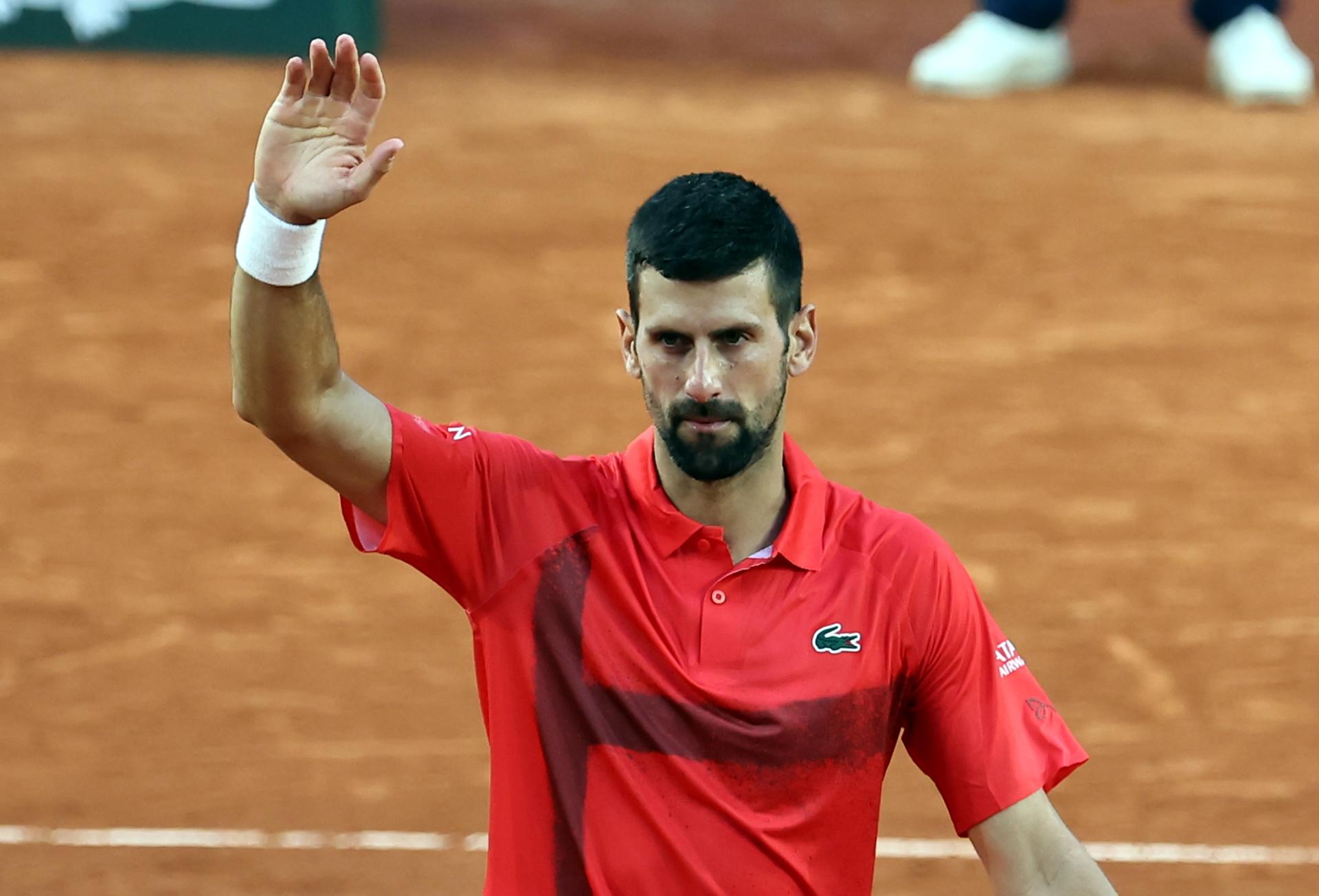 Novak Djokovic. EFE/EPA/CHRISTOPHE PETIT TESSON