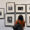 Un visitante observa algunas de las fotografías que componen la muestra del Festival Internacional de Fotografía de Castilla y León, que presenta 590 fotografías de 15 artistas internacionales en 13 espacios de Palencia. EFE/ Almudena Álvarez
