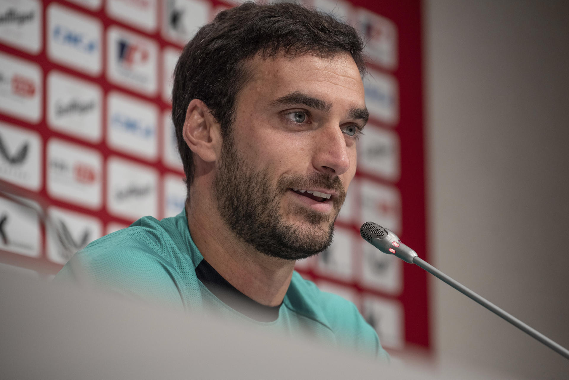 El jugador del Athletic Club de Bilbao Iñigo Lekue. EFE/Javier Zorrilla
