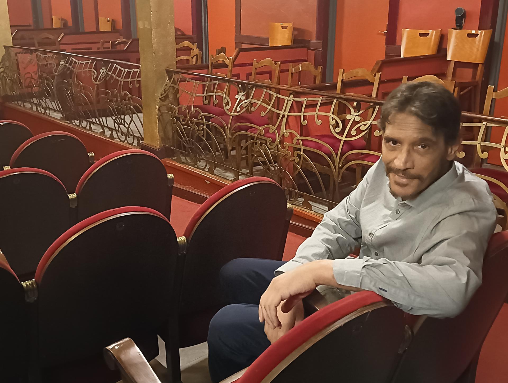 El actor y director Sergio Peris-Mencheta presenta '730 días' testimonio íntimo de su proceso de diagnóstico y curación de leucemia que le hace mirar de una manera diferente a la vida y la muerte y 'Blaubeeren' la obra con la que regresa a la dirección en los escenarios. EFE/Inma Tapia