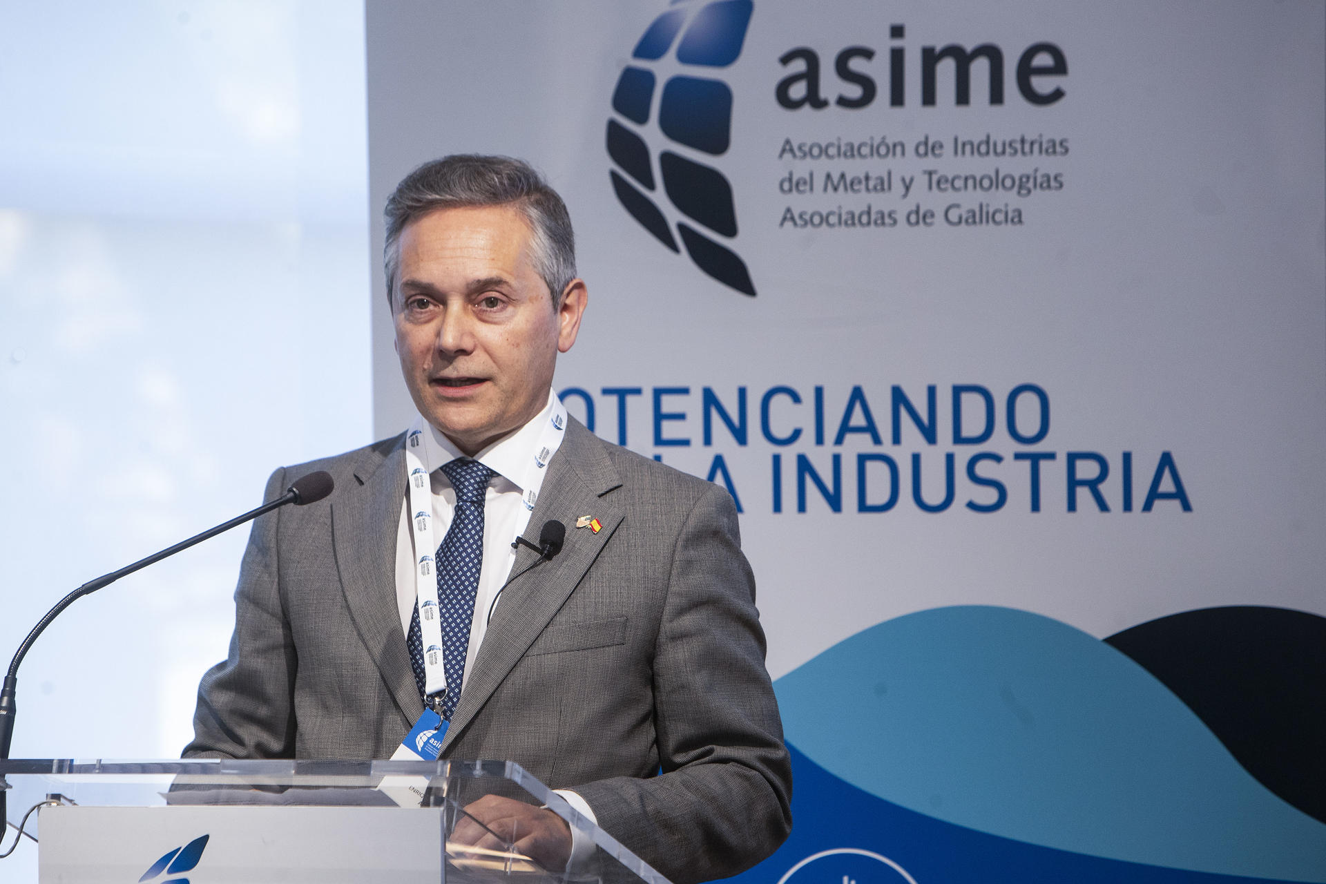 El presidente de ASIME Enrique Mallón, en una imagen de archivo. EFE / Salvador Sas