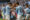 -El defensa del Celta de Vigo Óscar Mingueza (c), celebra su gol contra el Sevilla durante el partido de la jornada 35 de LaLiga EA Sports entre el Celta de Vigo y el Sevilla, disputado este sábado en el Estadio Abanca-Balaídos en Vigo.-EFE/ Lavandeira Jr