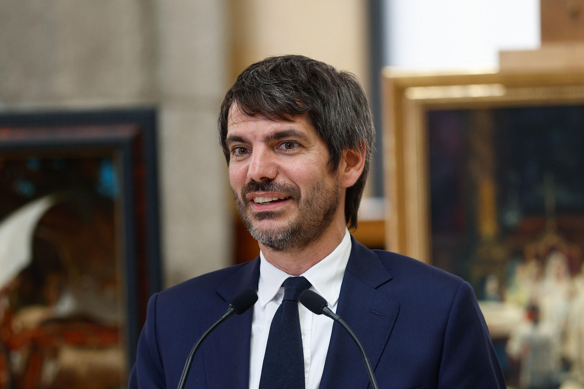 El ministro de Cultura, Ernest Urtasun, en una imagen de archivo. EFE/ Rodrigo Jiménez
