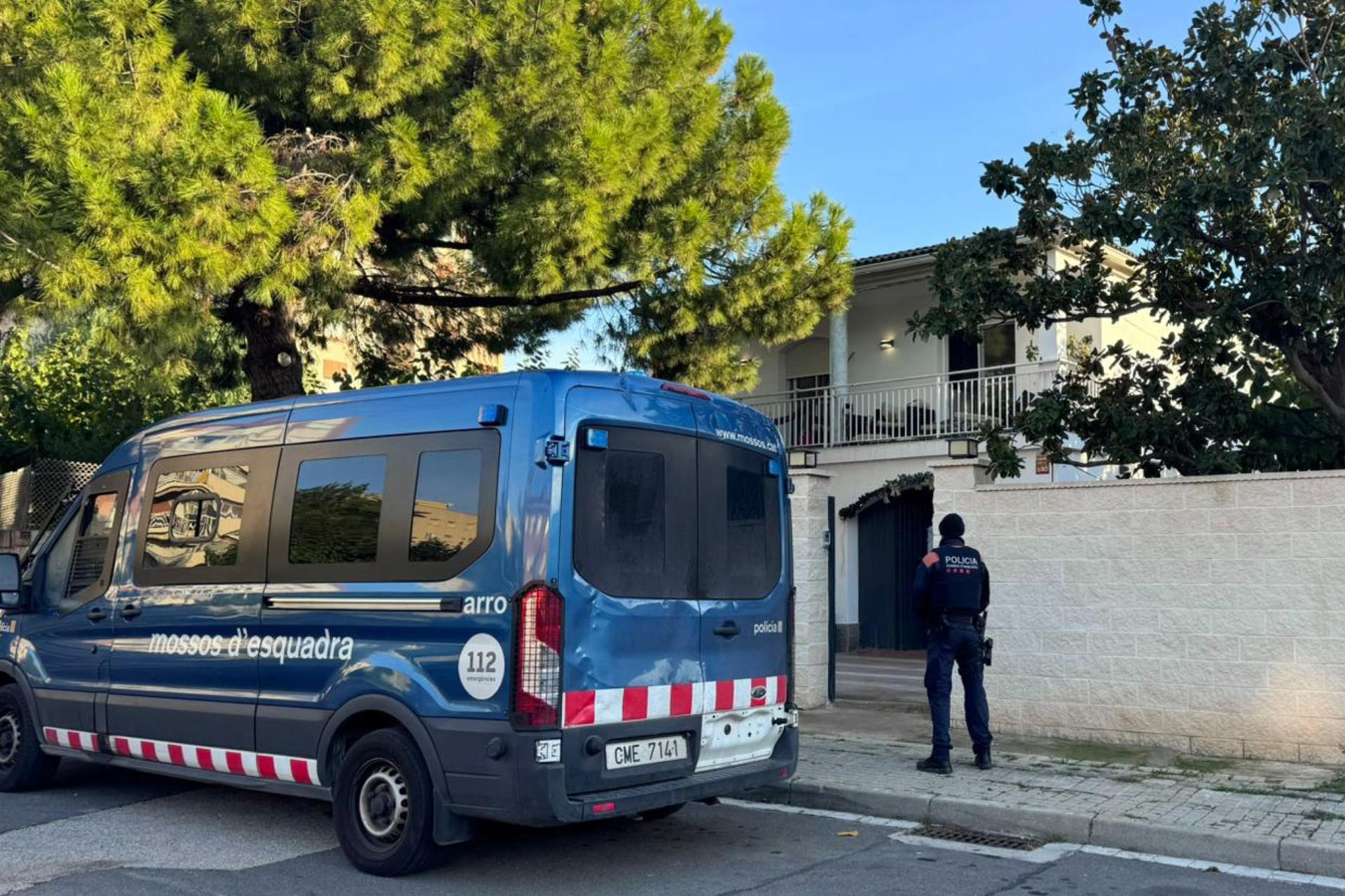 Foto de archivo de un furgón de los Mossos d'Esquadra. EFE/Javier Díaz