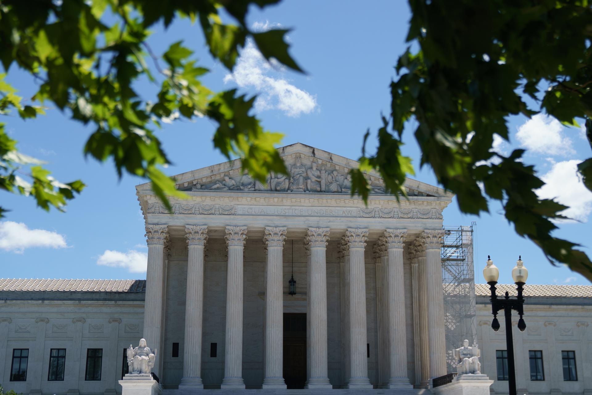 El Tribunal Supremo de Estados Unidos. EFE/Will Oliver