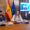 La vicepresidenta del Gobierno y ministra para la Transición Ecológica y el Reto Demográfico, Sara Aagesen (c), se reúne telemáticamente con el ministro de Industria y Energía de Francia, Marc Ferracci, cuando se cumple una semana del inédito apagón que dejó sin luz a la España peninsular durante horas. EFE/ Borja Sanchez-trillo