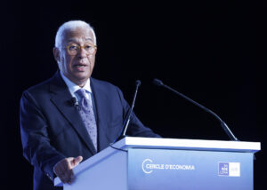Imagen del presidente del Consejo Europeo, Antonio Costa.
EFE/Andreu Dalmau