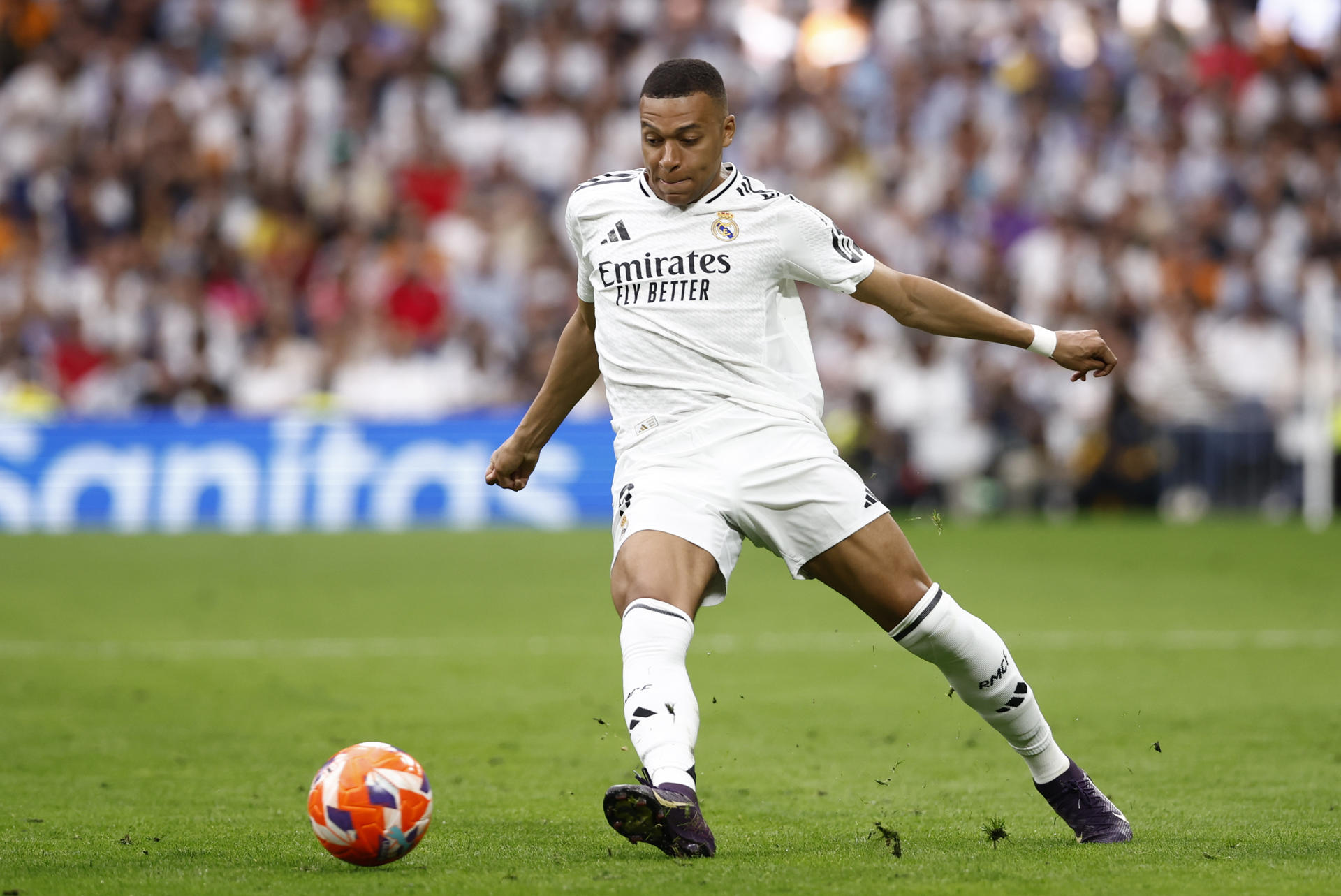 El delantero francés del Real Madrid Kylian Mbappé. EFE/ Archivo/ Daniel González