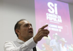 El ministro del Trabajo de Colombia, Antonio Sanguino, en una foto de archivo. EFE/ Mauricio Dueñas Castañeda