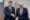 El presidente de la Real Federación Española de Fútbol (RFEF), Rafael Louzán (d), junto al CEO de Ebro, Pedro Calef, tras firmar un acuerdo de patrocinio, este miércoles. EFE/ RFEF/Pedro Gonzalez
