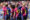La delantera polaca del Barcelona Ewa Pajor (d) celebra tras anotar un gol este domingo, durante la jornada 28 de la Liga F, entre el FC Barcelona y el RC Deportivo de La Coruña, en el Estadi Johan Cruyff en Sant Joan Despí, provincia de Barcelona. EFE/ Alejandro García