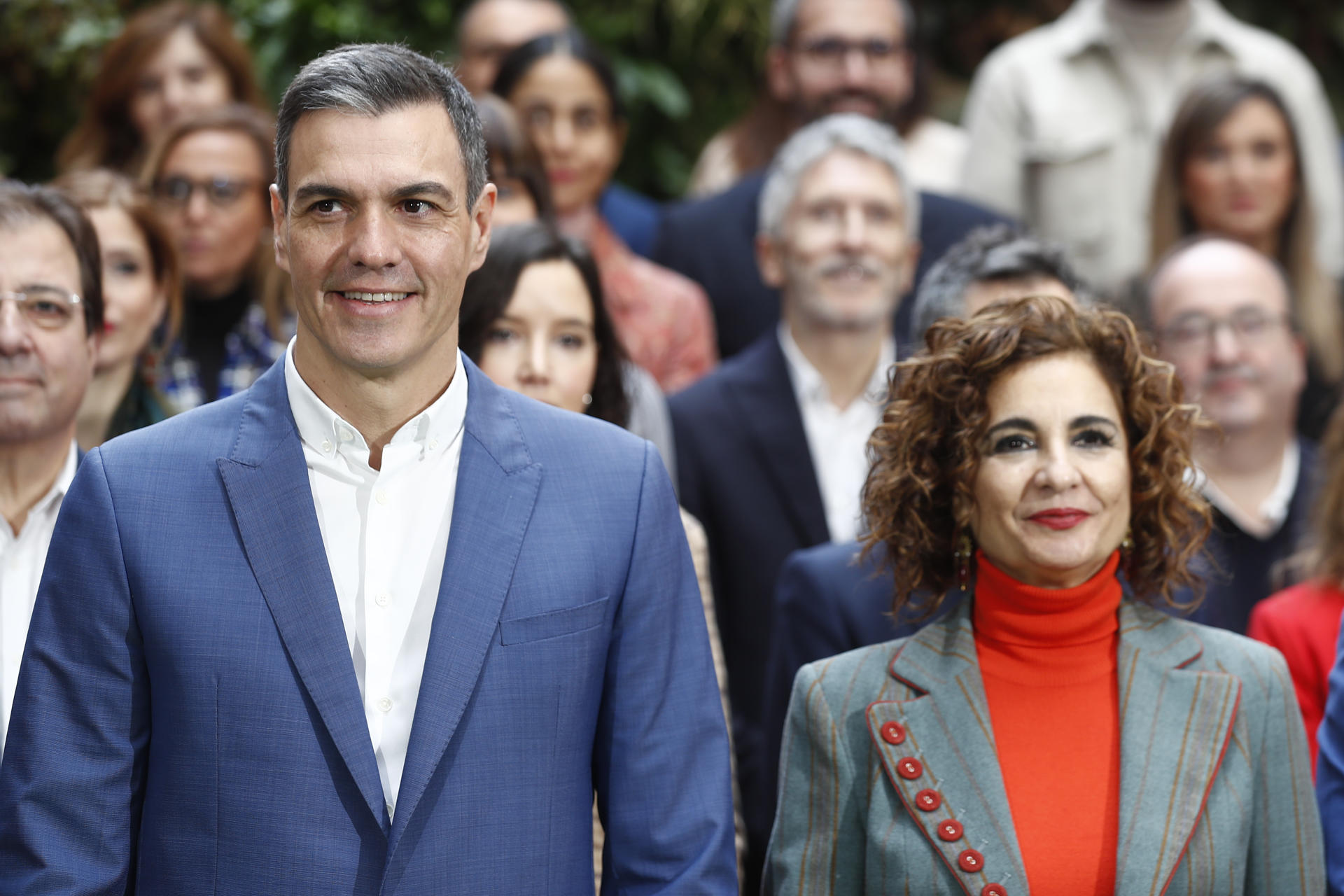 Imagen de archivo de la Ejecutiva Federal del PSOE/Archivo. EFE/ Javier Lizón