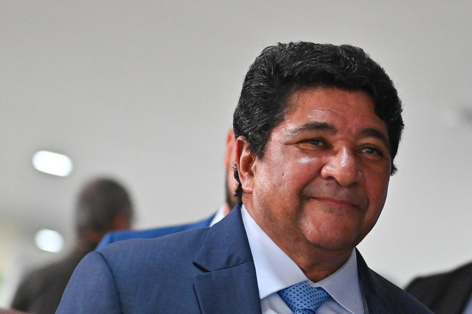 Fotografía de archivo del 21 de enero de 2024 del presidente de la Confederación Brasileña de Fútbol (CBF), Edinaldo Rodrigues. EFE/ Andre Borges