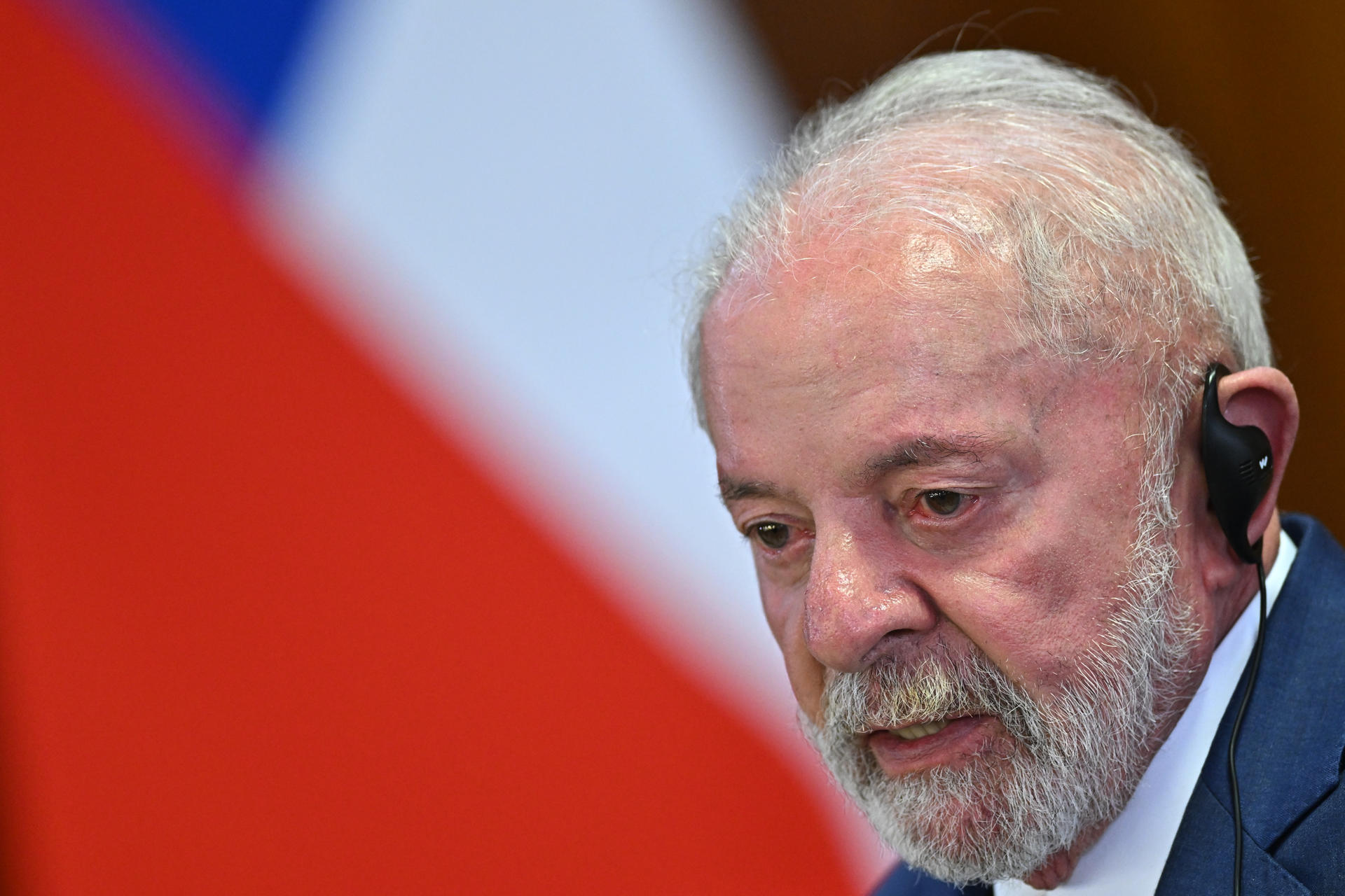 Fotografía de archivo del presidente de Brasil, Luiz Inácio Lula da Silva. EFE/Andre Borges