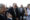 El expresidente de la Diputación de Castellón Carlos Fabra (c) a su llegada al acto junto al expresidente de la Diputación de Valencia, Alfonso Rzsu. EFE/Ana Escobar
