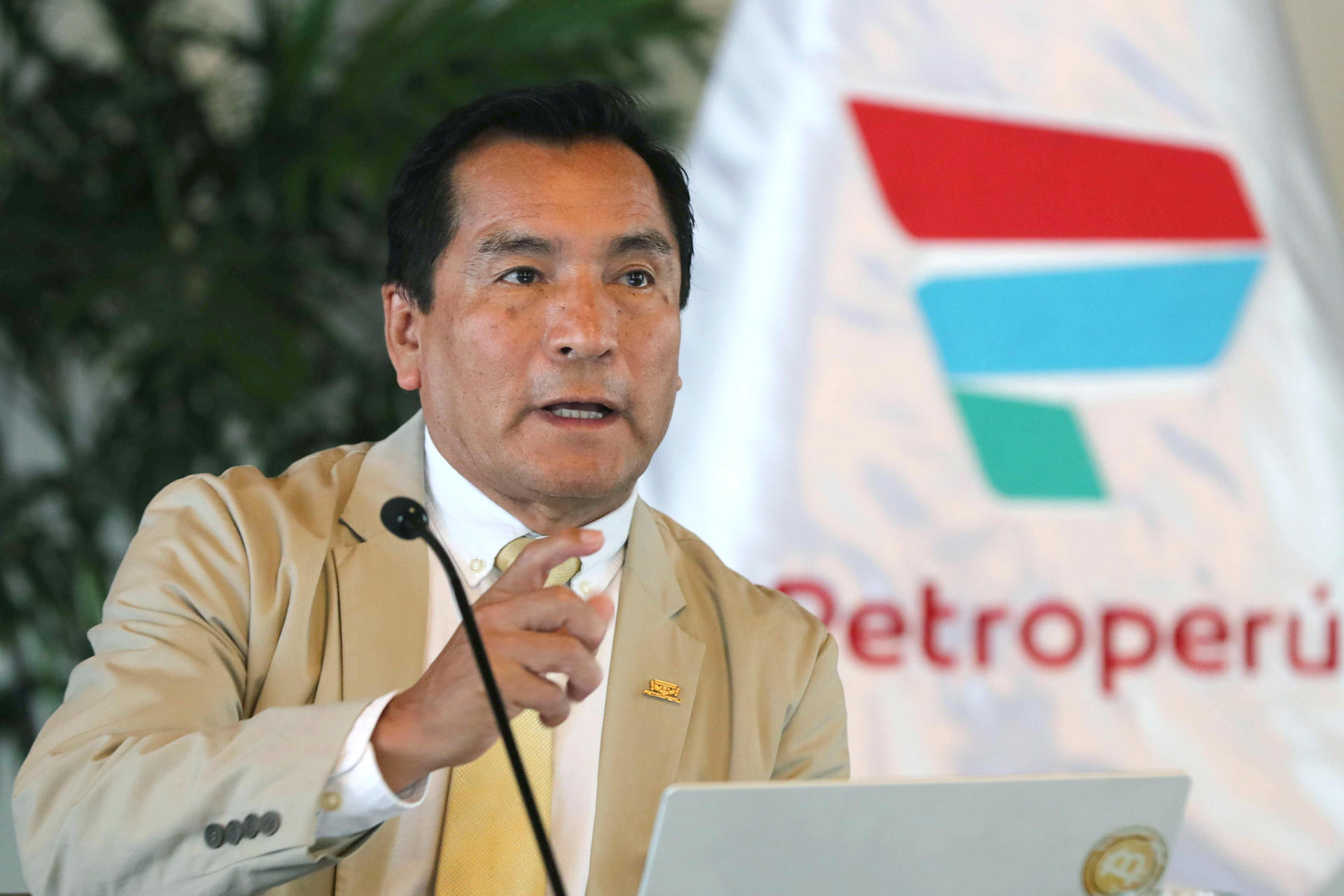 El presidente de Petroperú, Alejandro Narváez. EFE/Paolo Aguilar