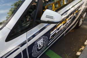 Vista de un coche de la Policía Nacional. EFE/ Mariscal