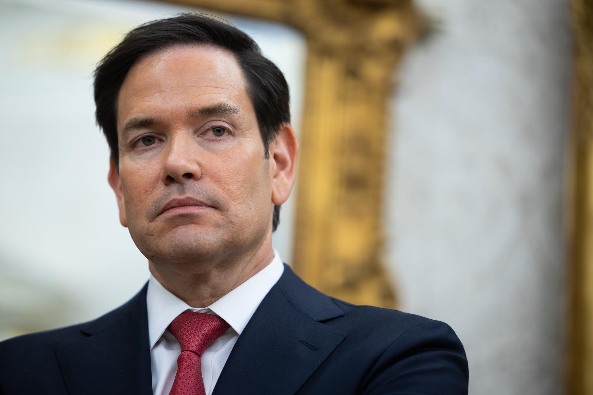 El secretario de Estado de Estados Unidos, Marco Rubio. EFE/Francis Chung