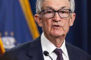 El presidente de la Reserva Federal de Estados Unidos, Jerome Powell. EFE/Jim Lo Scalzo