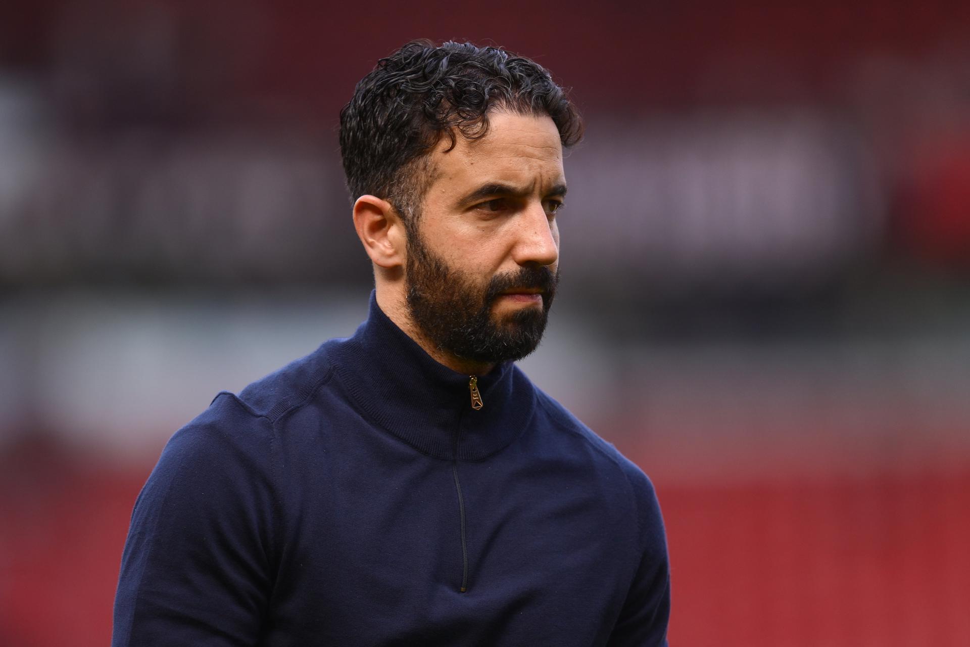 El portugués Ruben Amorim, técnico del Manchester United. EFE/EPA/GARY OAKLEY